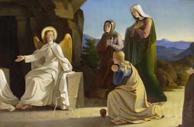 Ludwig Ferdinand Schnorr von Carolsfeld Three Marys at the Tomb of Christ France oil painting art